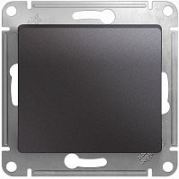 Переключатель без рамки Systeme Electric Glossa 1-кл. перекрестный графит картинка